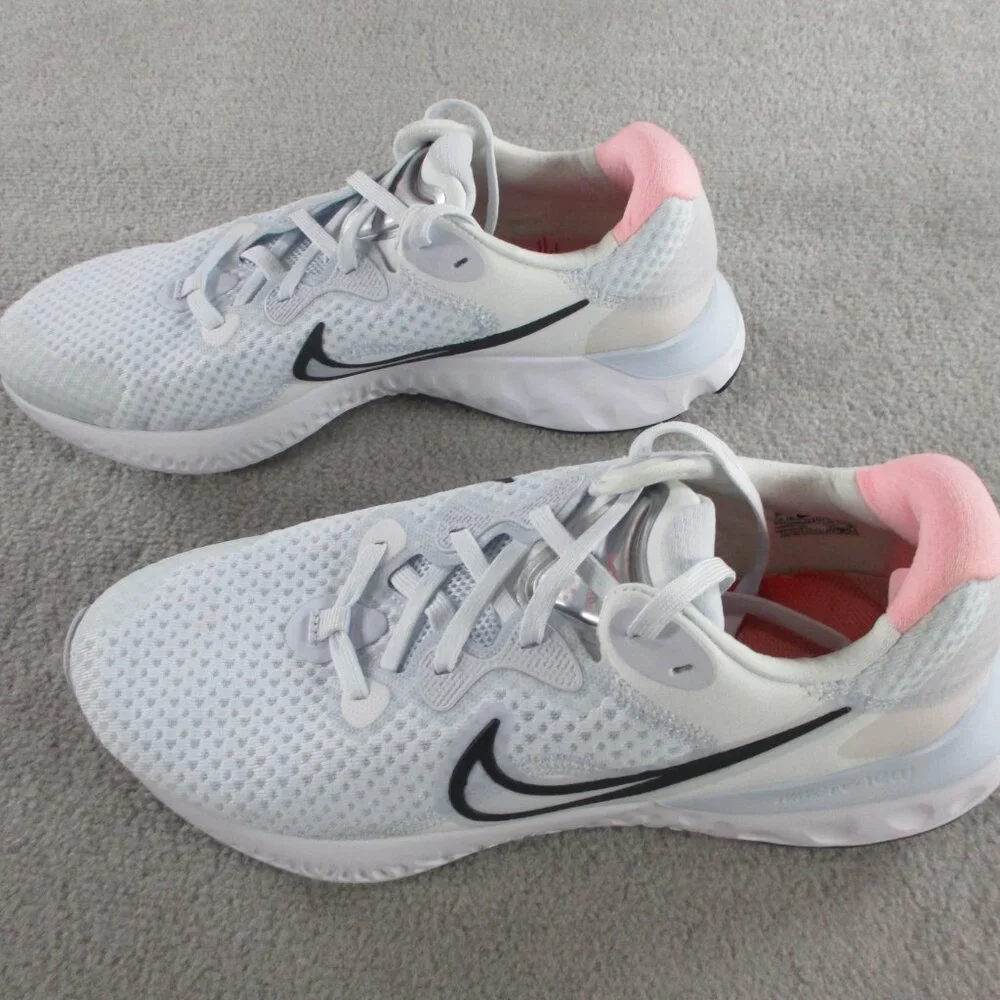 Nike Renew 2 Running Sneakers Womens 11 Blue Football Grey Pink CU3505 101 - Picture 2 of 6